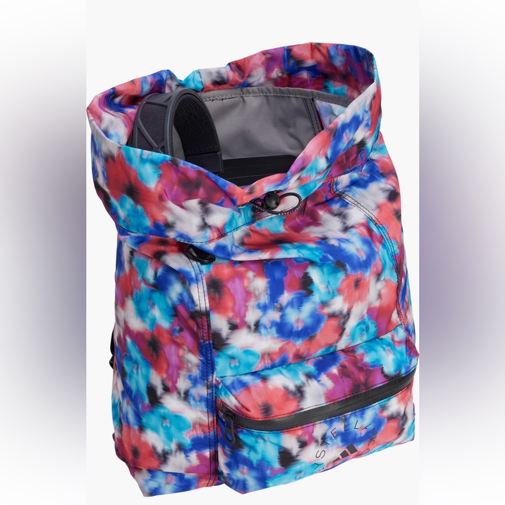 NWT Adidas by Stella McCartney Gym Sack Packable Backpack - Picture 4 of 10